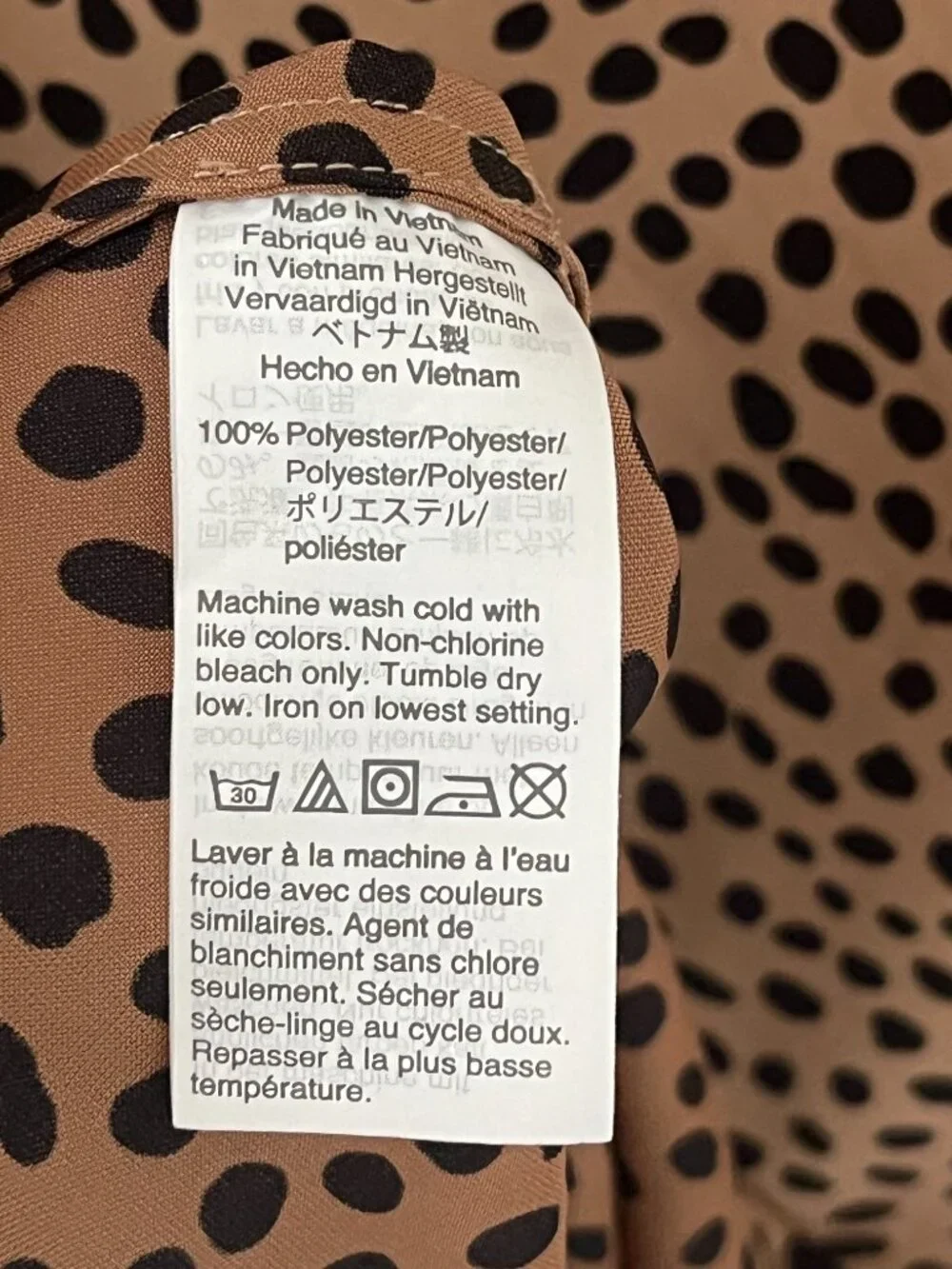 J.Crew Wild Cheetah Pull-On Slip Skirt Size Large